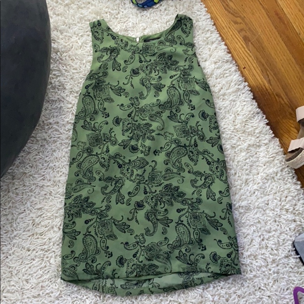 forever 21 slit dress